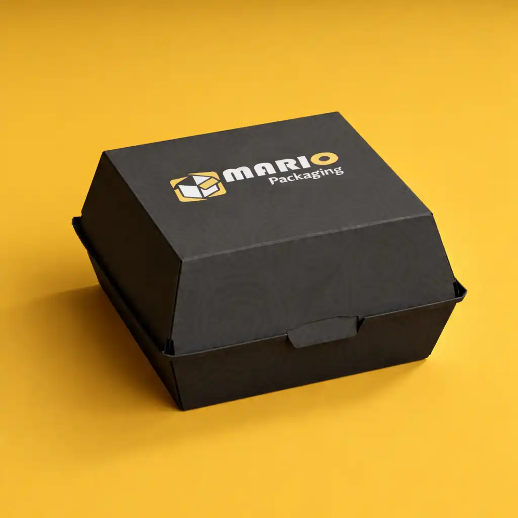 Custom burger box packaging by Mario Packaging