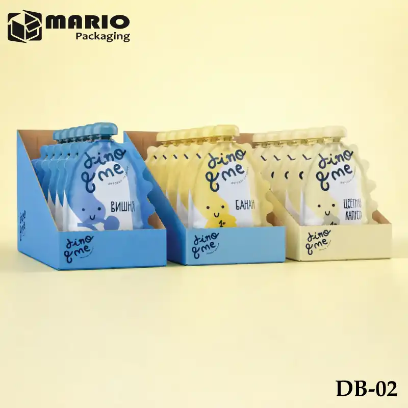 Custom cardboard display box for point of sale retail packaging