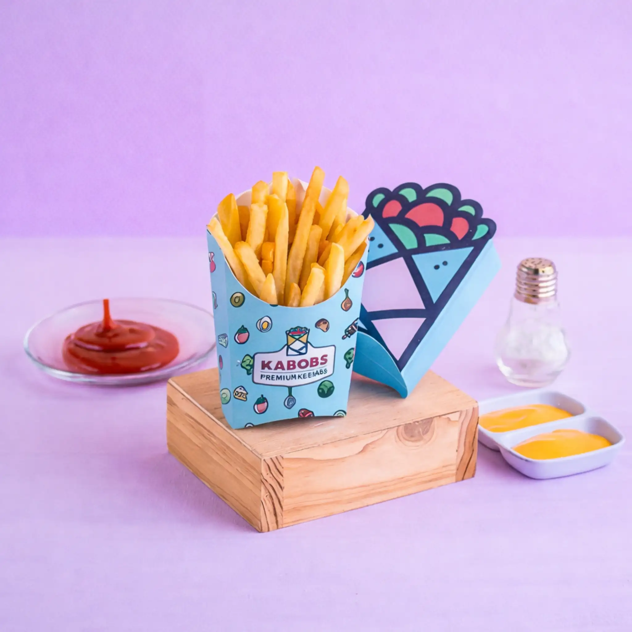 custom french fry boxes