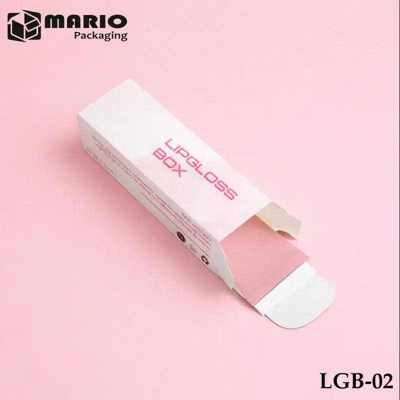 Luxury lip gloss boxes with custom design and high-end finishes for cosmetic brands