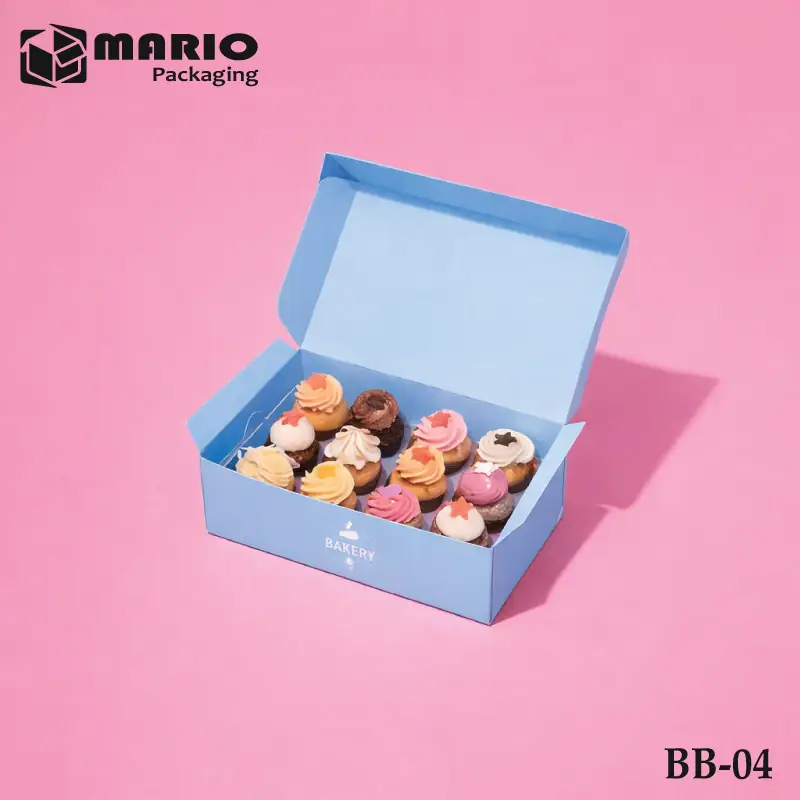 Custom bakery box for cookies and desserts