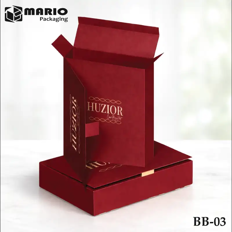 High-quality custom book packaging boxes