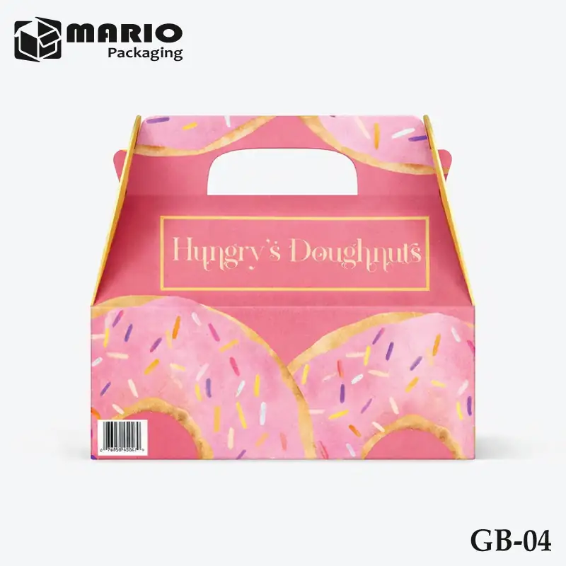 Custom gable boxes for food and takeaway