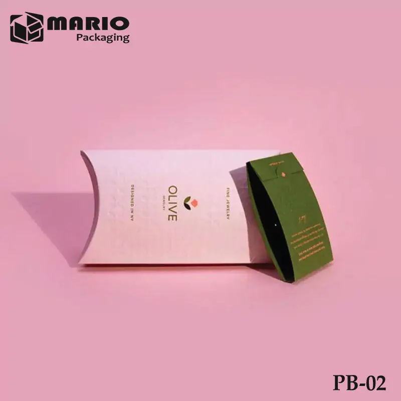 Printed pillow boxes